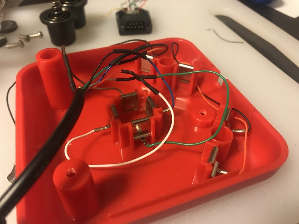 Q stick cables soldered