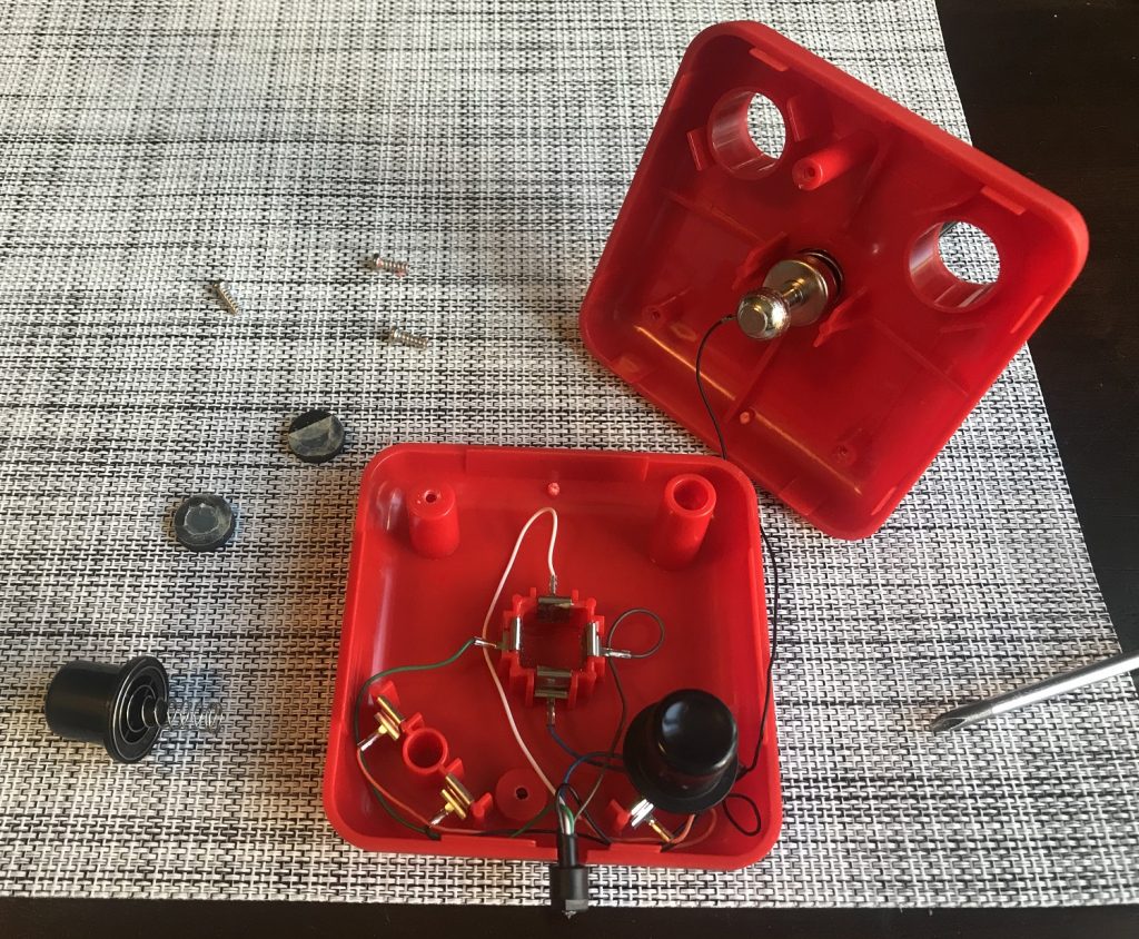 Q stick disassembled