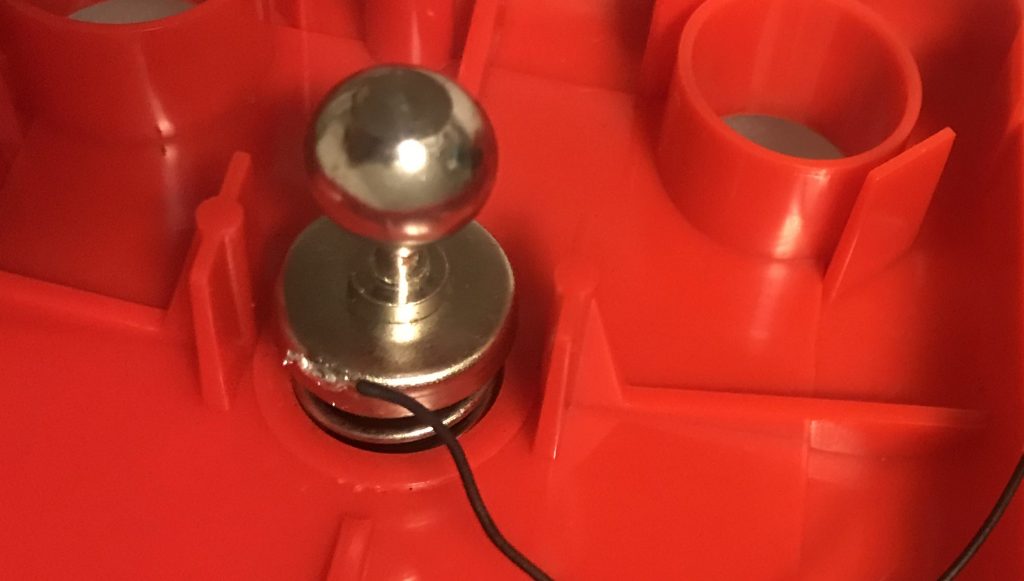 Q stick ground wire soldered