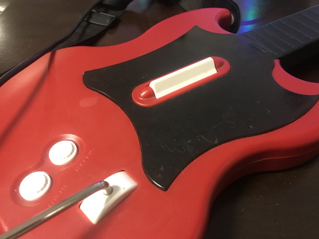 Playstation 2 guitar broken strummer