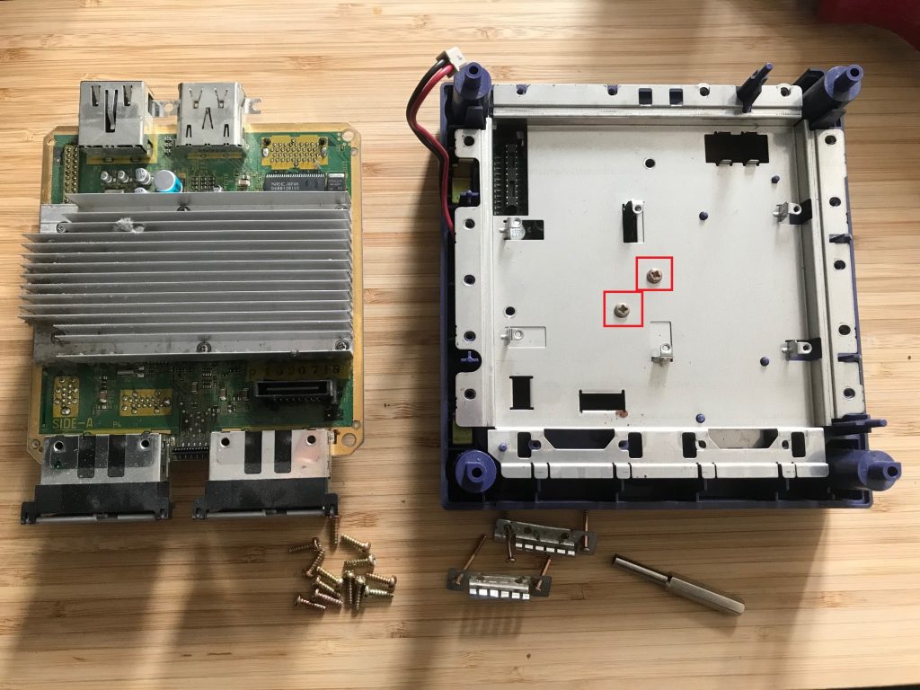 Gamecube disassembly 2