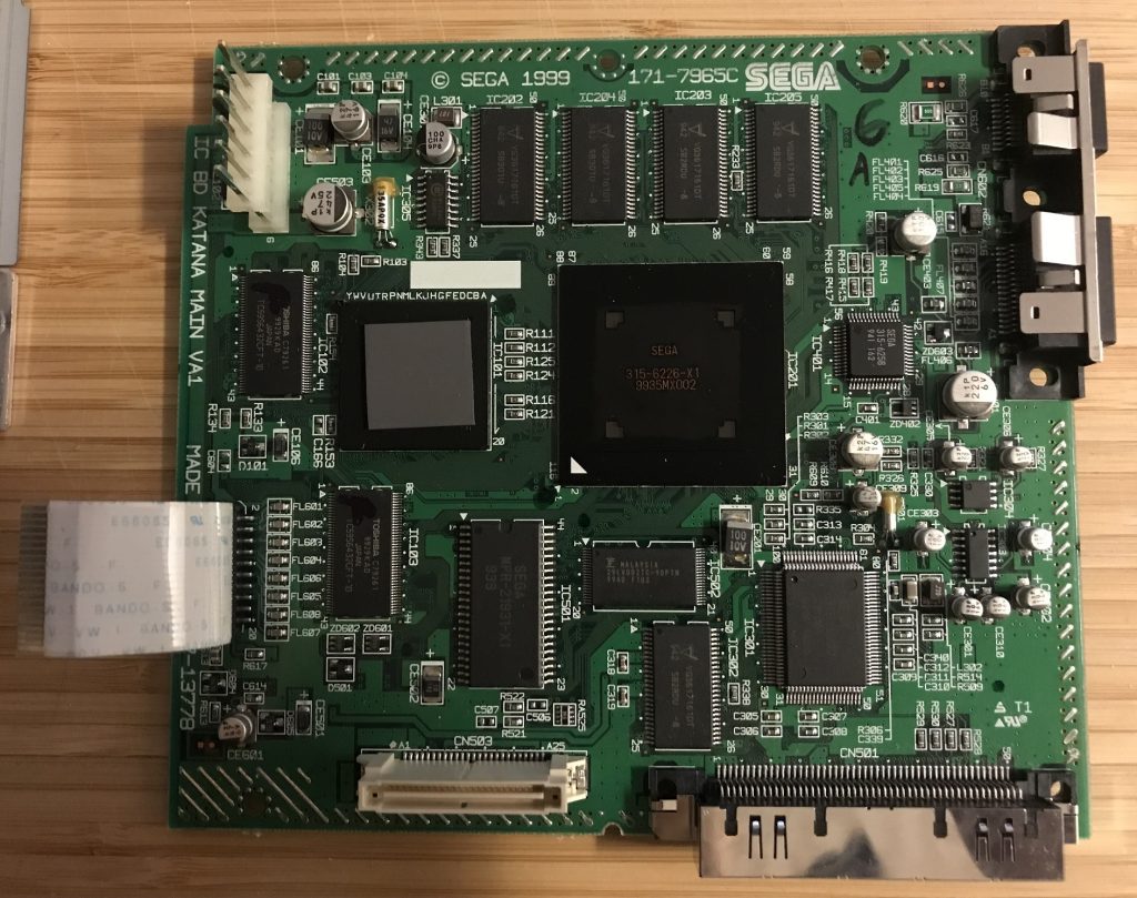 Dreamcast motherboard VA1 PAL