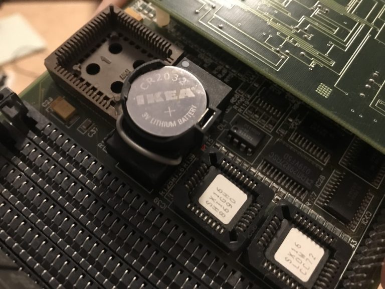 Dallas RTC battery replacement Dreamcast.nu