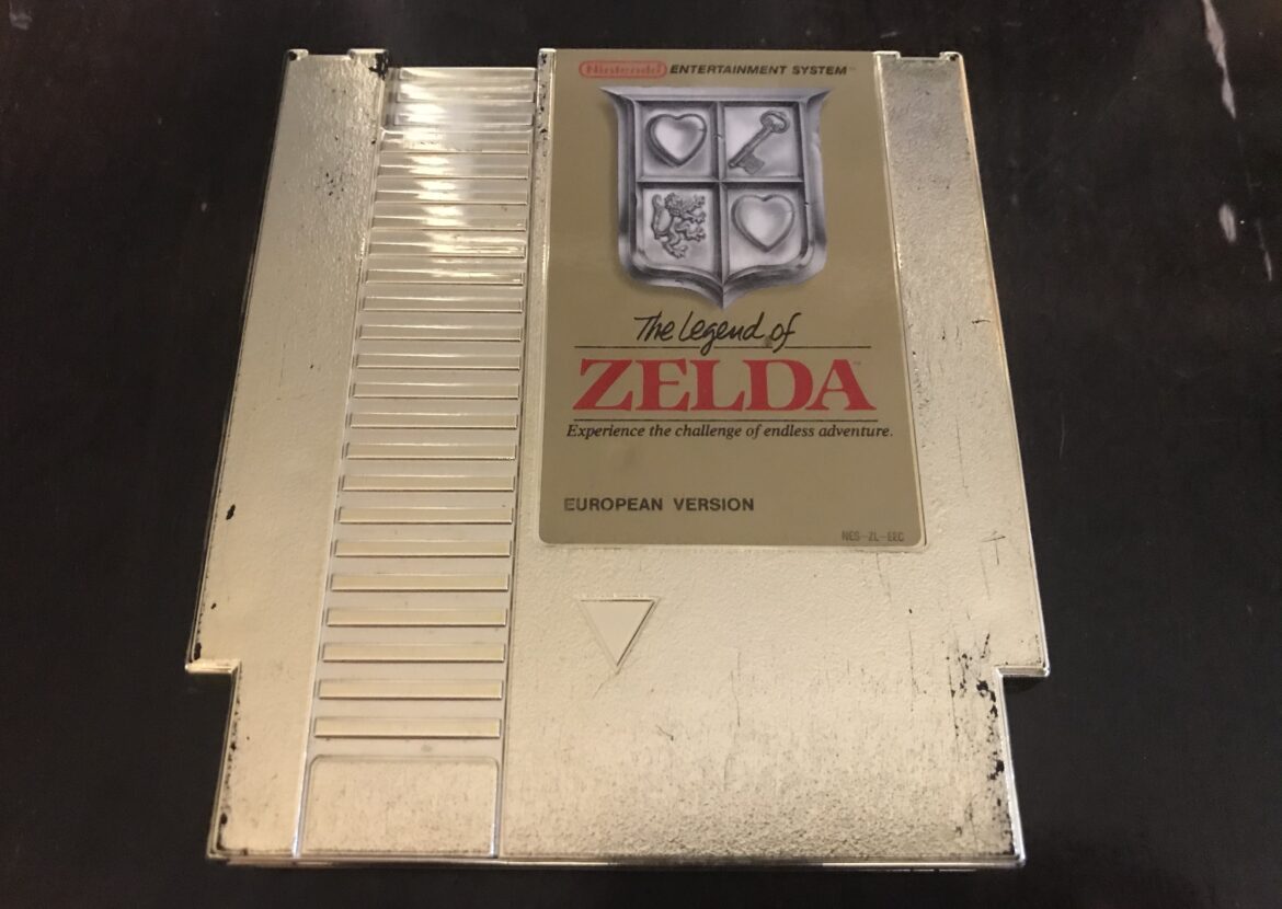NES Zelda cart