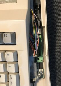 Commodore 128 keyboard connector