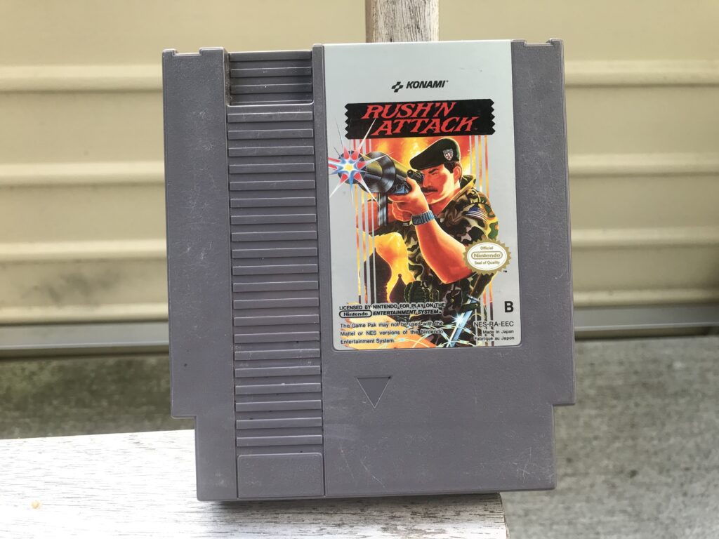 Rush n Attack NES EEC SCN