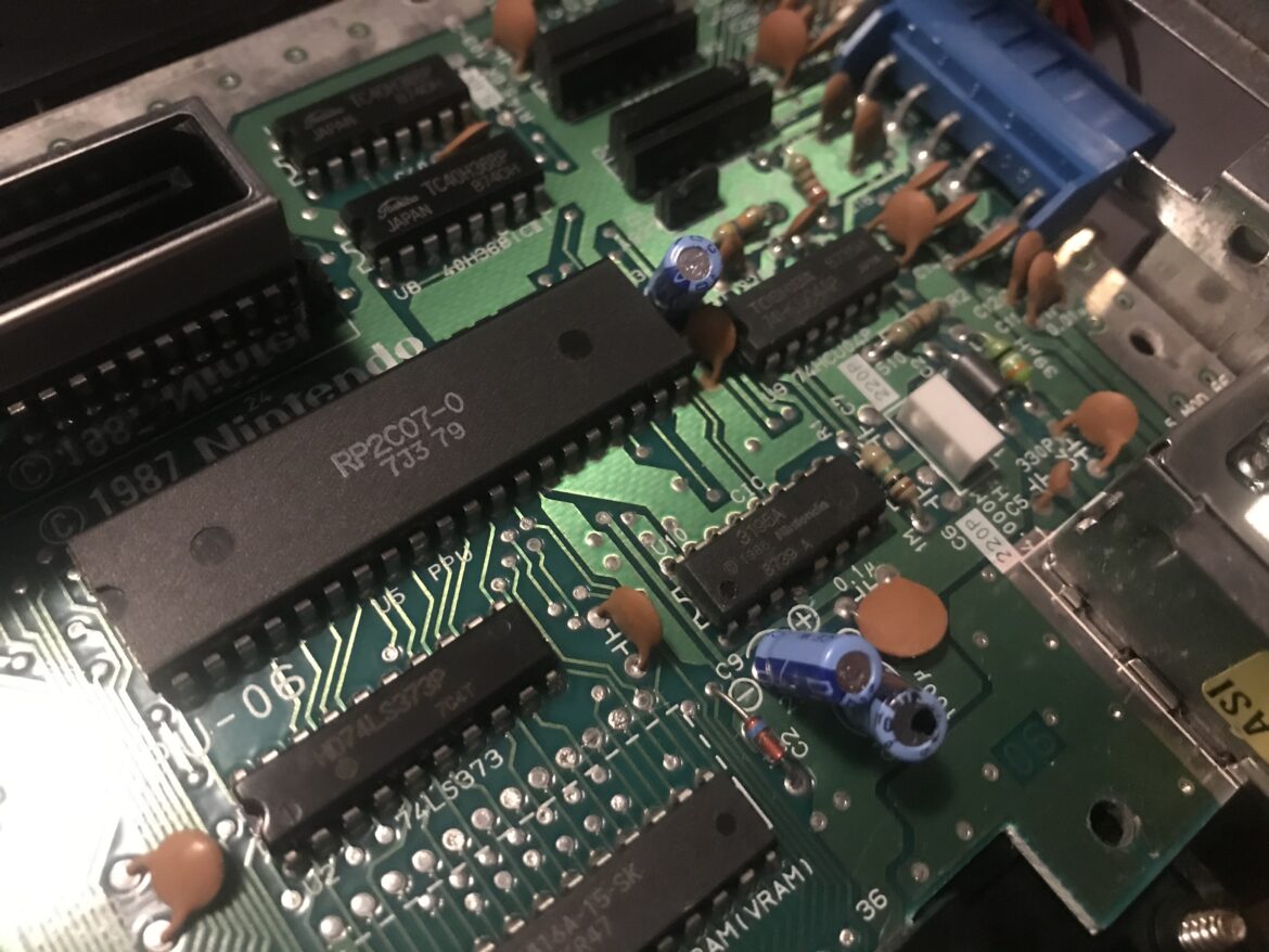 NES lockout chip Dreamcast.nu