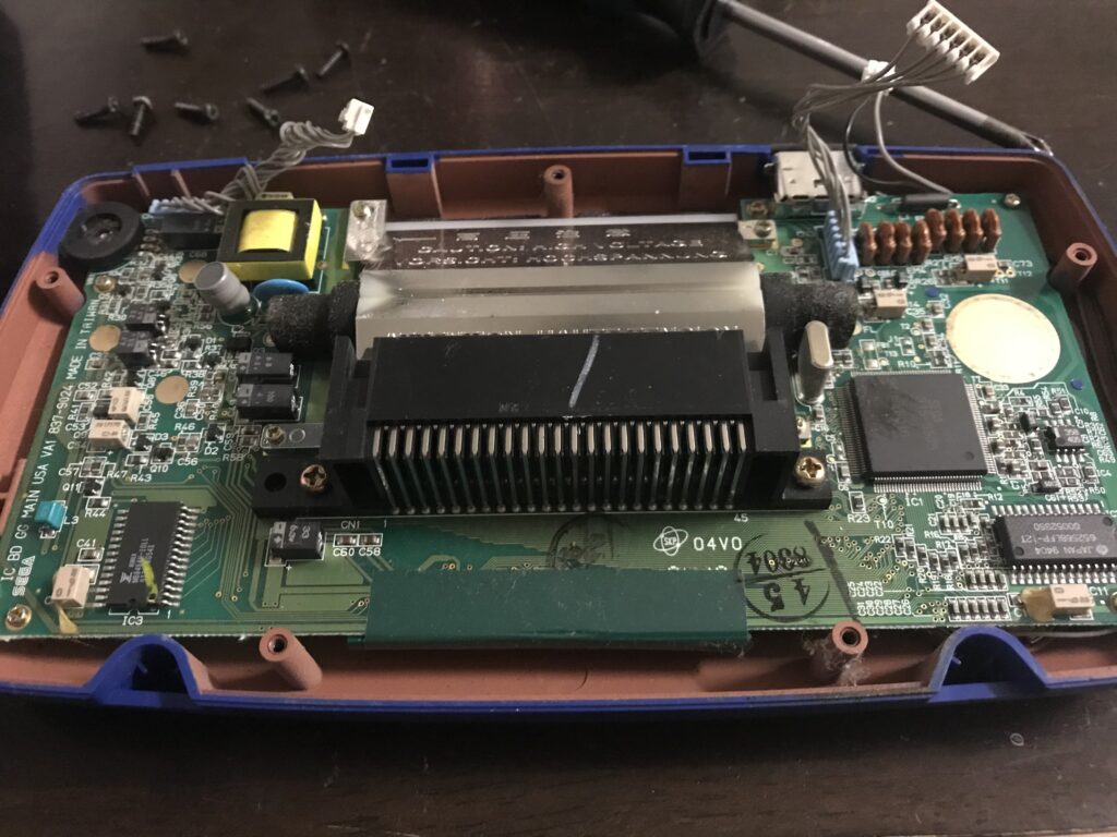 Game Gear mainboard