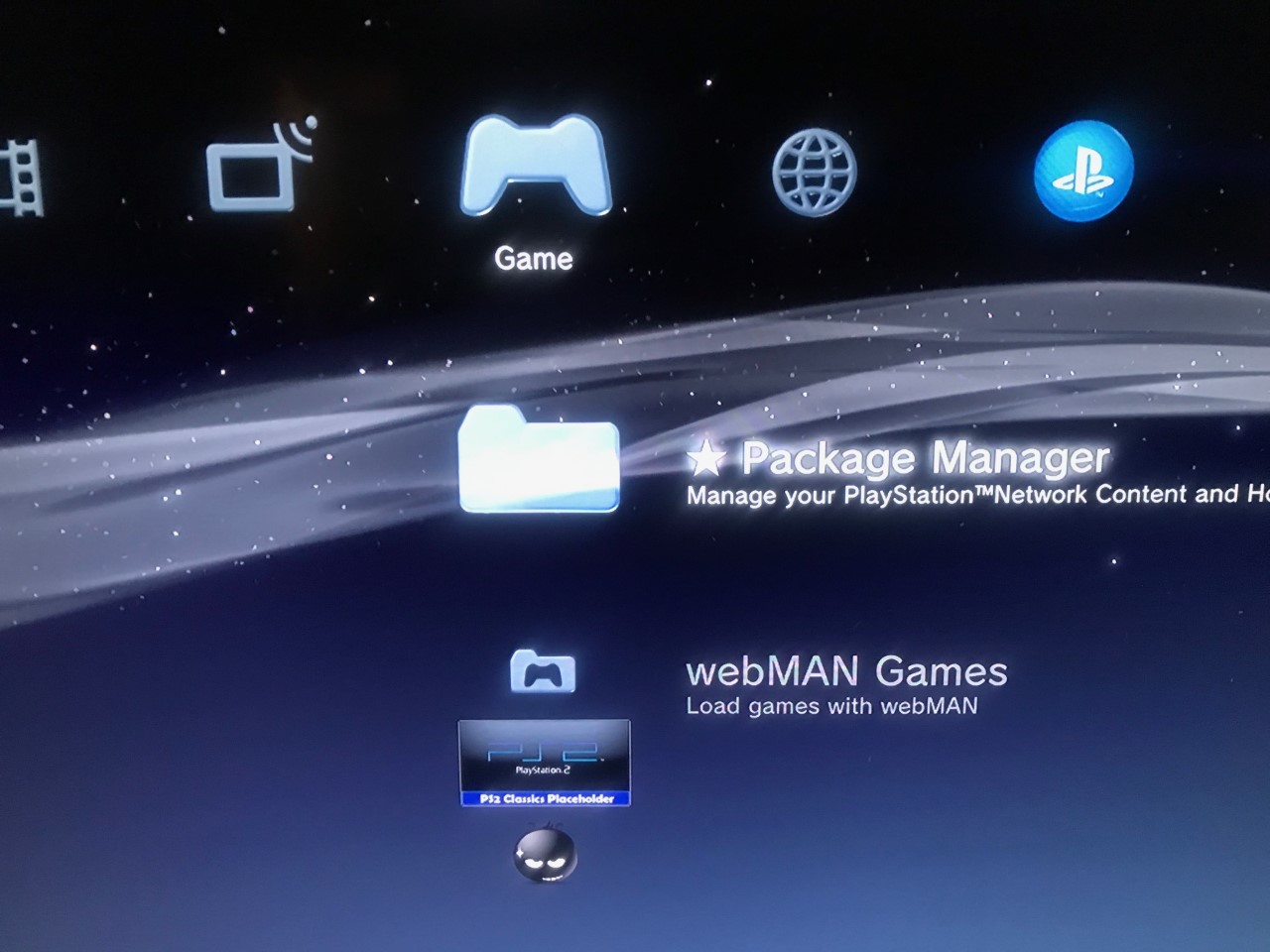 Manager ps3. Package Manager ps3.