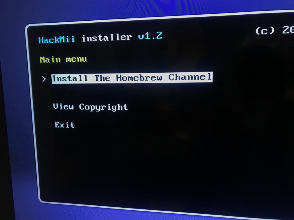 Wii U HackMii