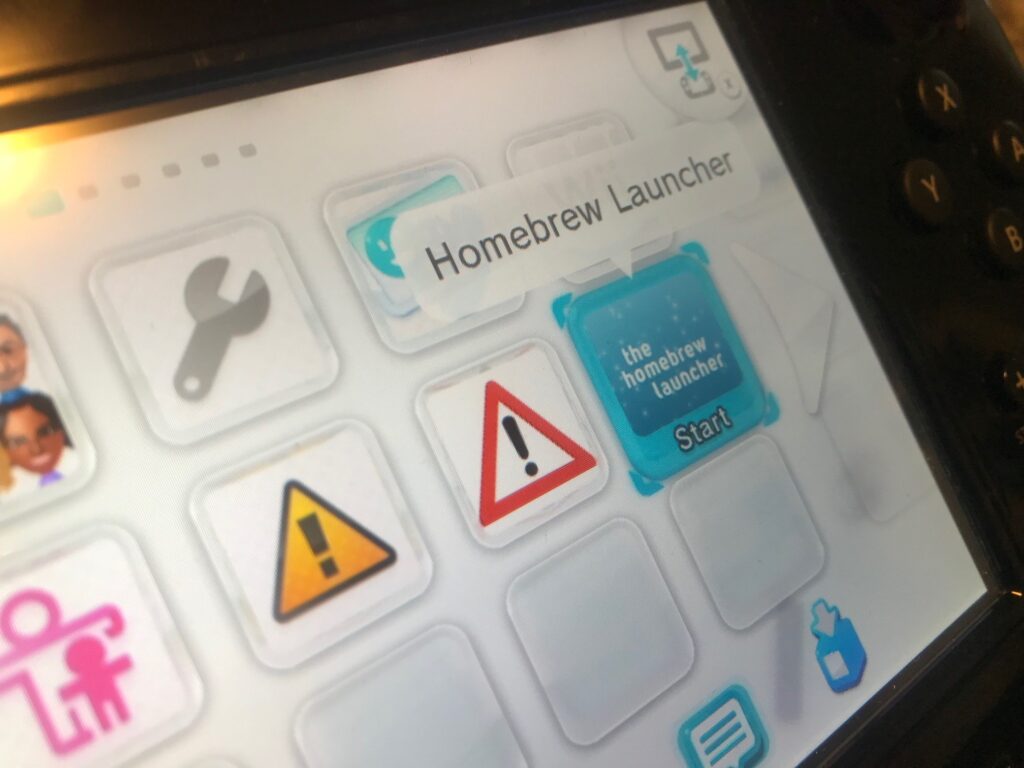 Wii U homebrew launcher_