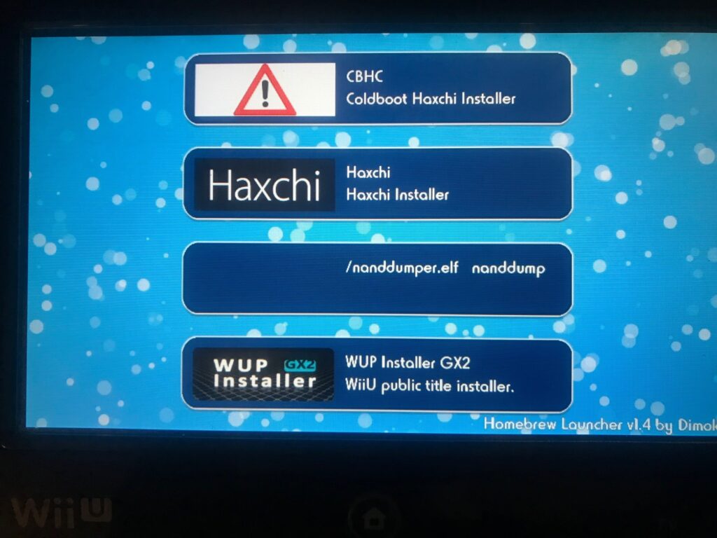 Wii U nanddumper