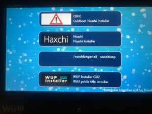Wii U nanddumper