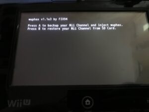 Wii U wuphax