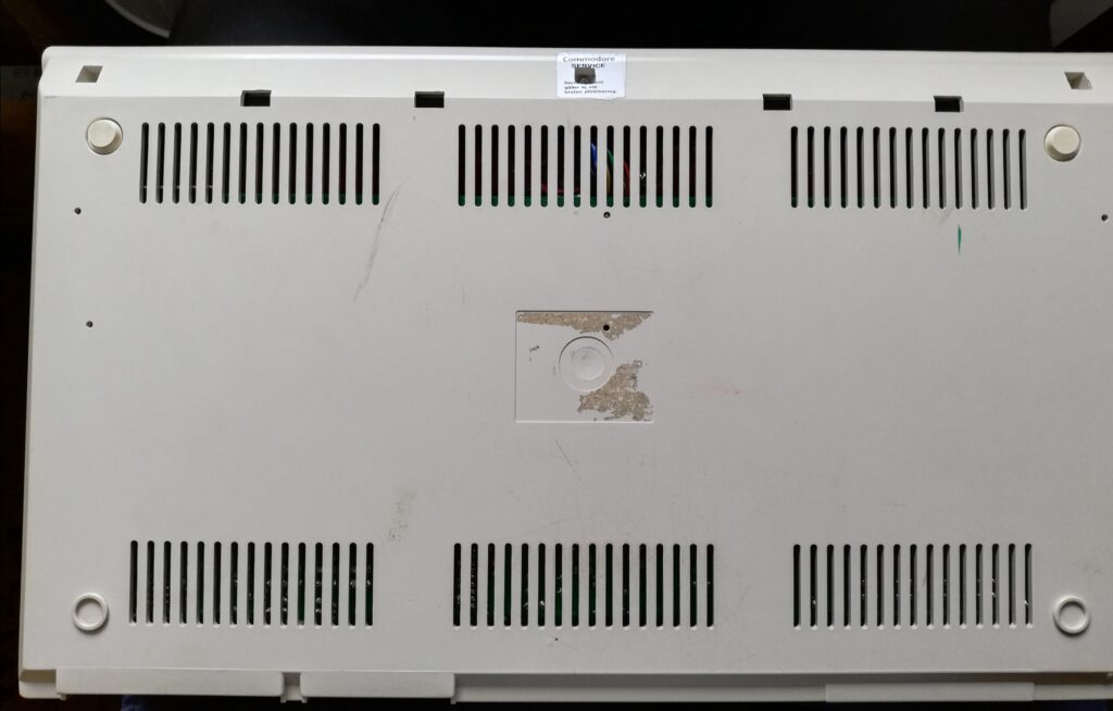 C64C underneath