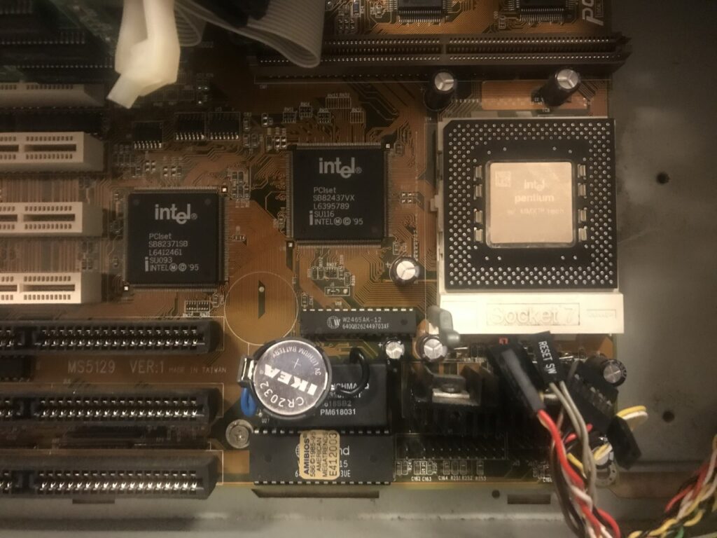 Intel Pentium 200MMX cpu