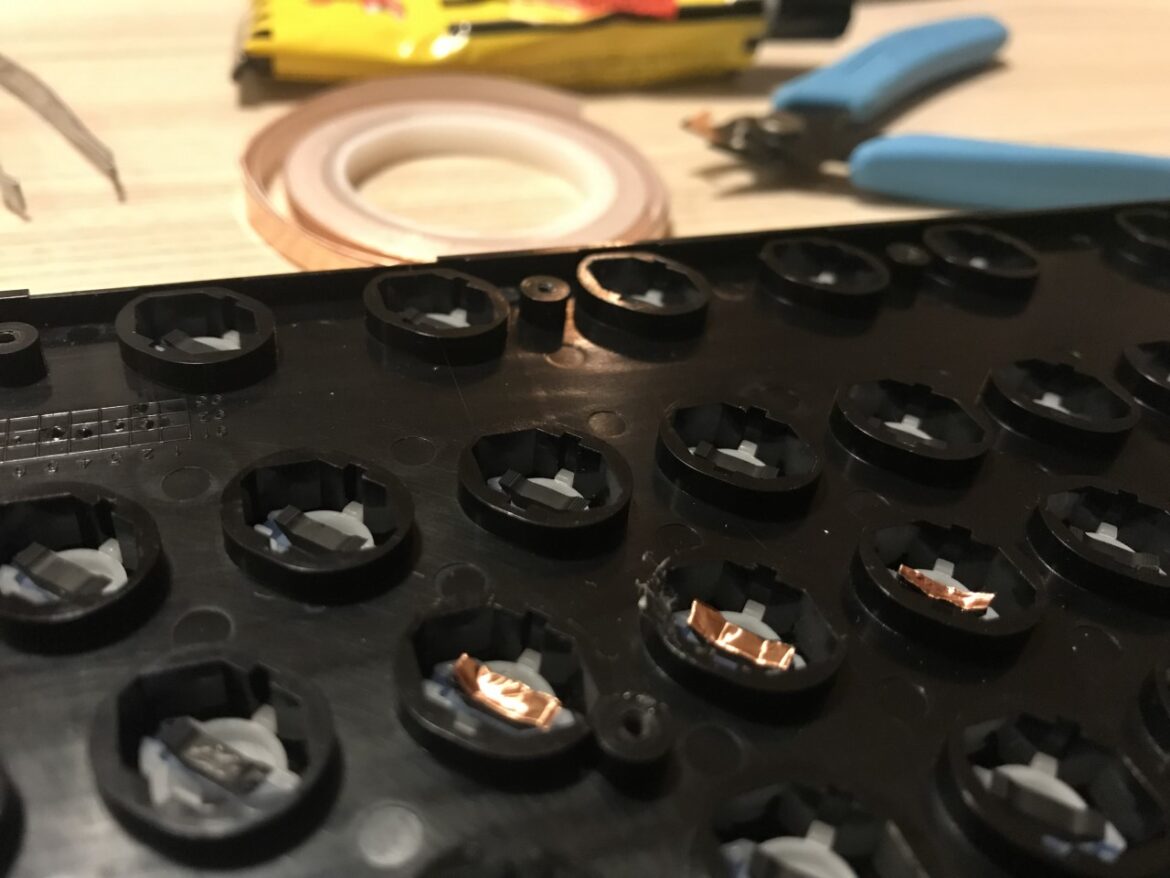 Amiga 600 keyboard repair