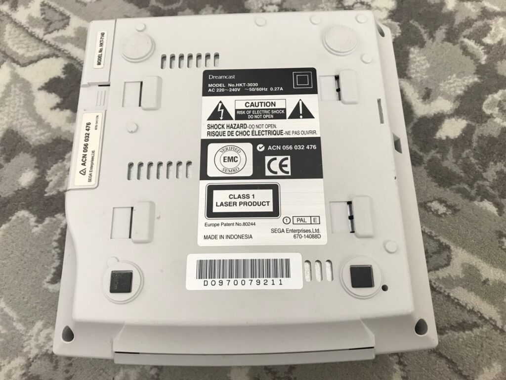 Dreamcast disassembly