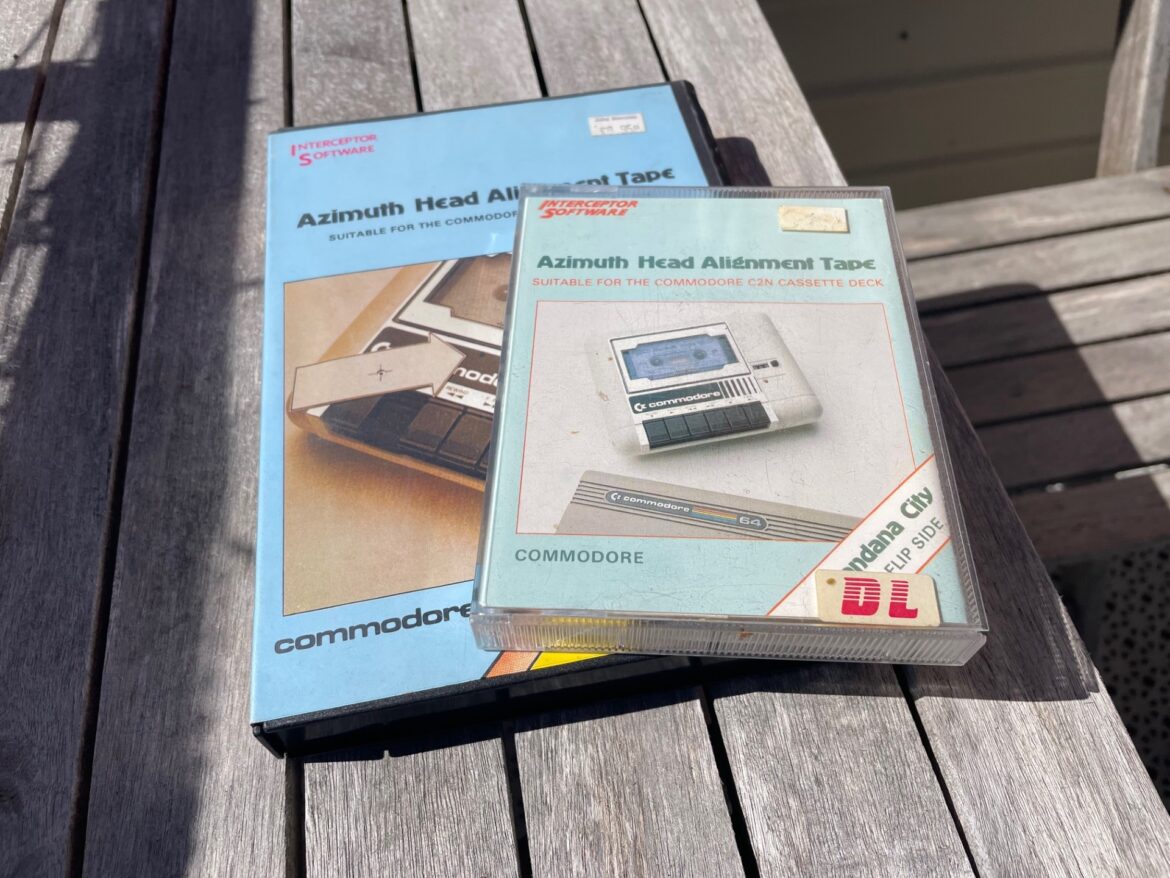 Azimuth head alignment tapes
